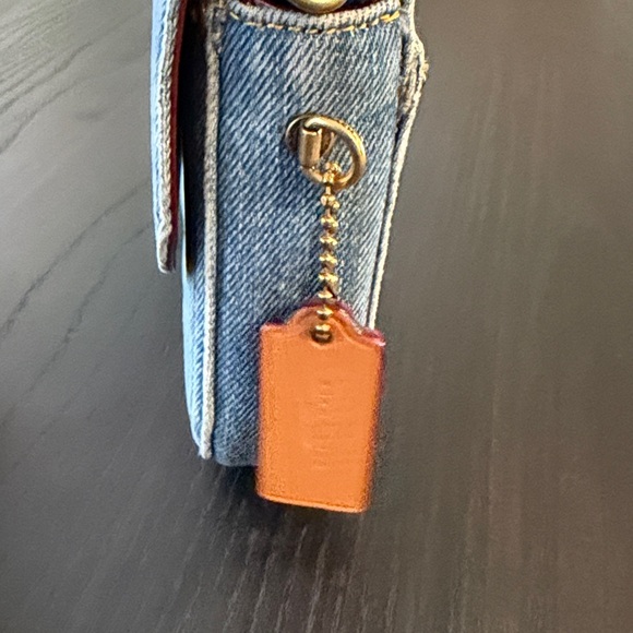 Coach Hayden Crossbody Denim Blue Crossbody Bag - Picture 3 of 6